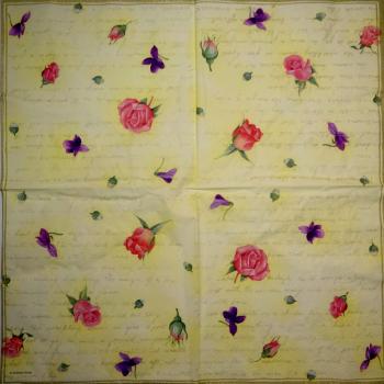 713 Roses - 3-ply (13304216) - Ambiente